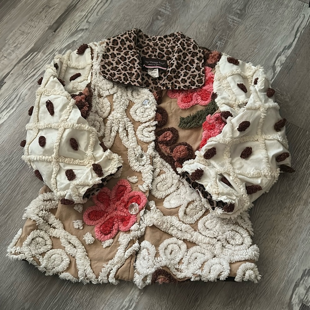 My VIntage baby coat Sz 4 multiple color